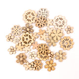 Home Decoration Hanging Ornament Accessory Painting Scrapbooking Craft Wooden DIY Animal Plant Cake Shape Handmade 20-40mm MZ281